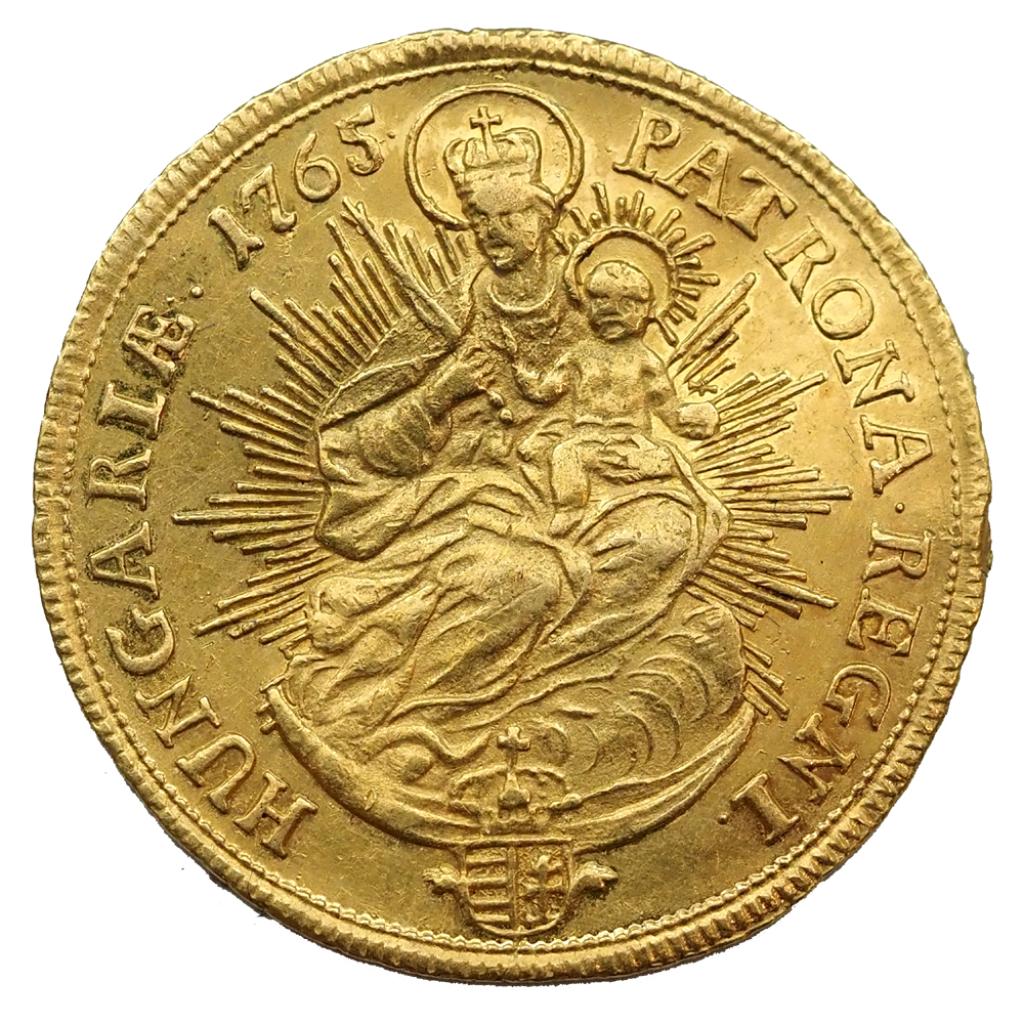 Mária Terézia 1740-1780 dukát 1765