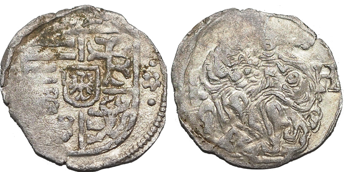 II.Lajos 1516-1526 denár Nagybánya R!