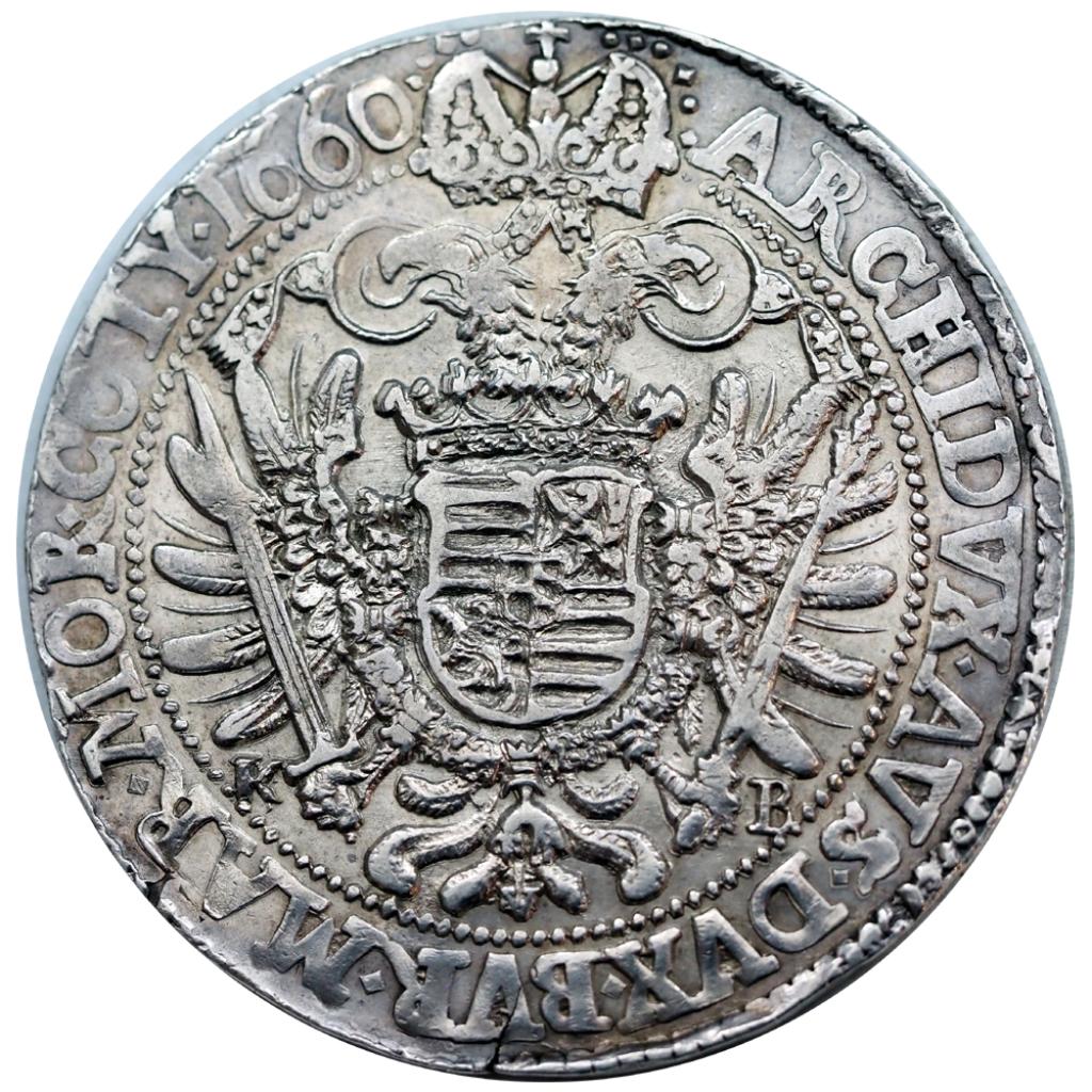 I.Lipót 1657-1705 tallér 1660 KB