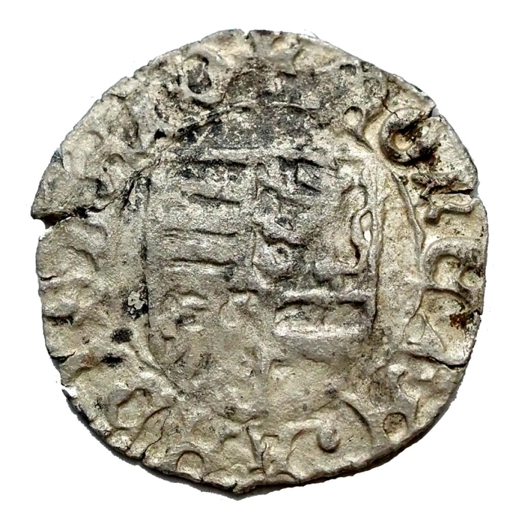 V.László 1440-1452 denár RR!