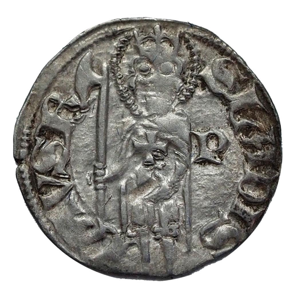 I.Lajos 1342-1382 denár P