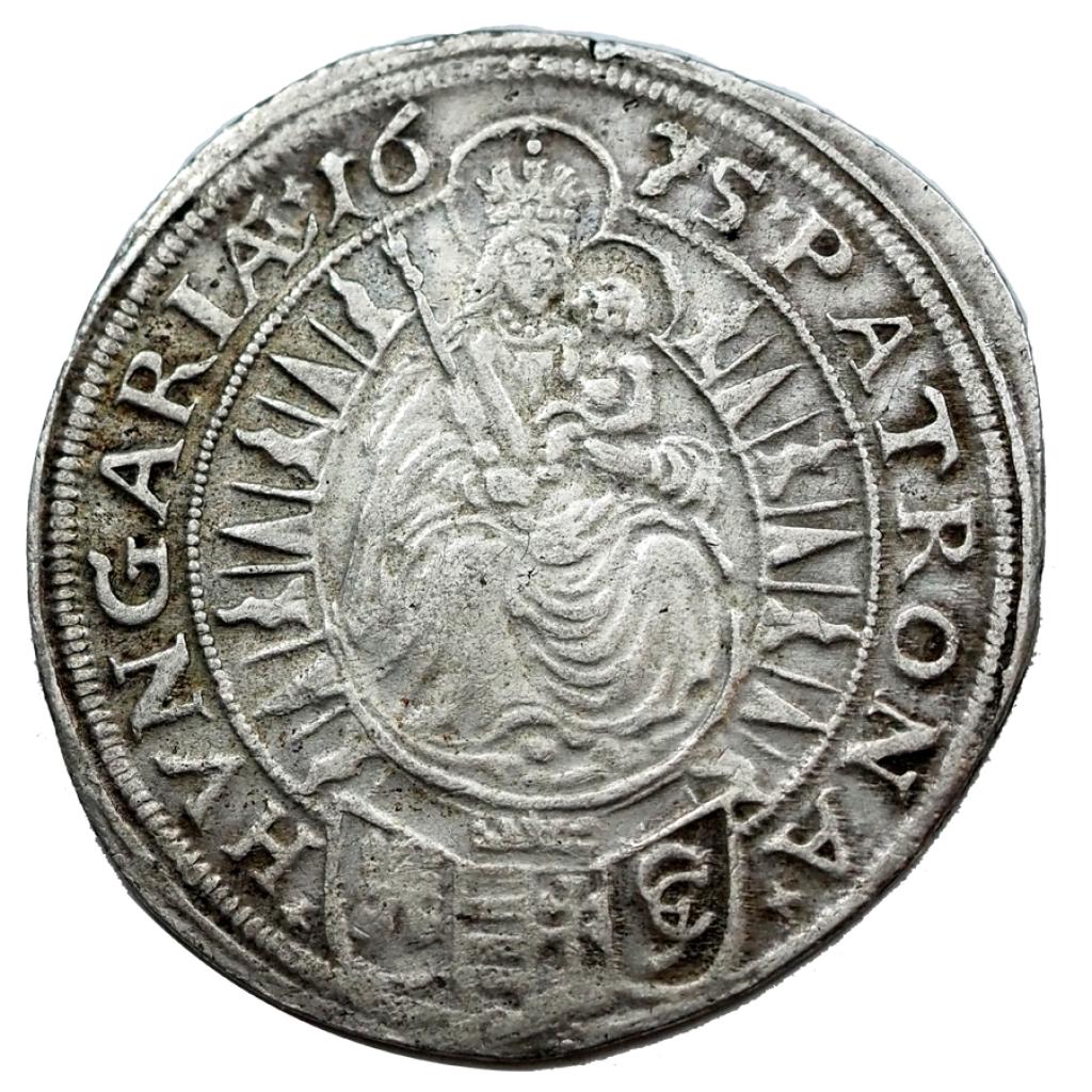 I.Lipót 1657-1705 XV krajcár 1675 Pozsony