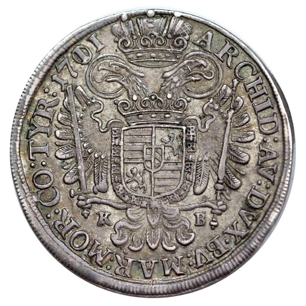 I.József 1705-1711 1/2 tallér 1711 KB