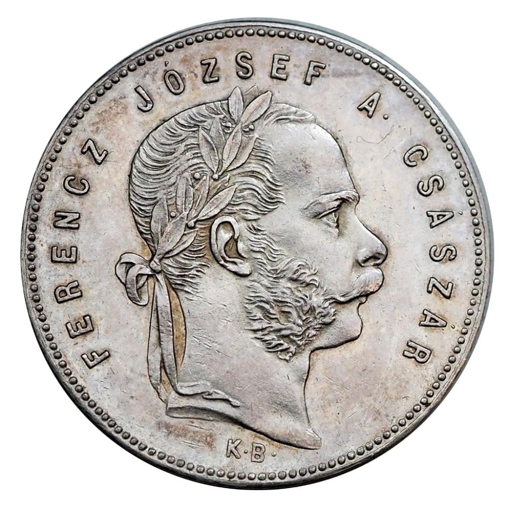 Ferenc József 1848-1916 Forint 1869 KB