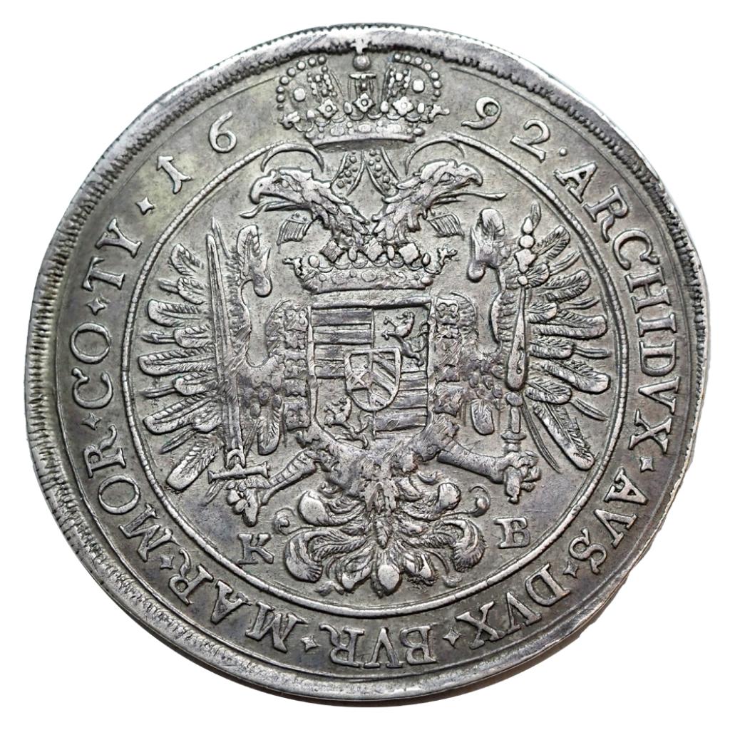 I.Lipót 1687-1705 tallér 1692