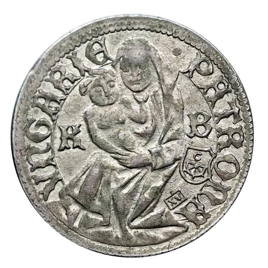 Ferenc József milleniumi denár 1896