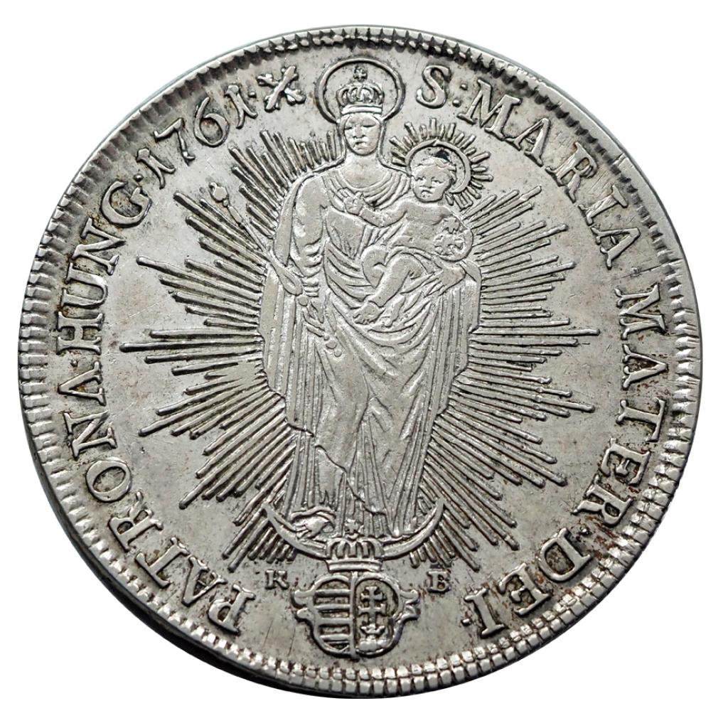 Mária Terézia 1740-1780 tallér 1761 KB