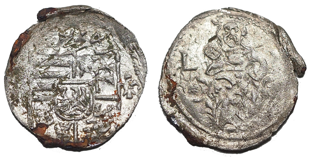 II.Lajos 1516-1526 denár 1524 Kassa R!